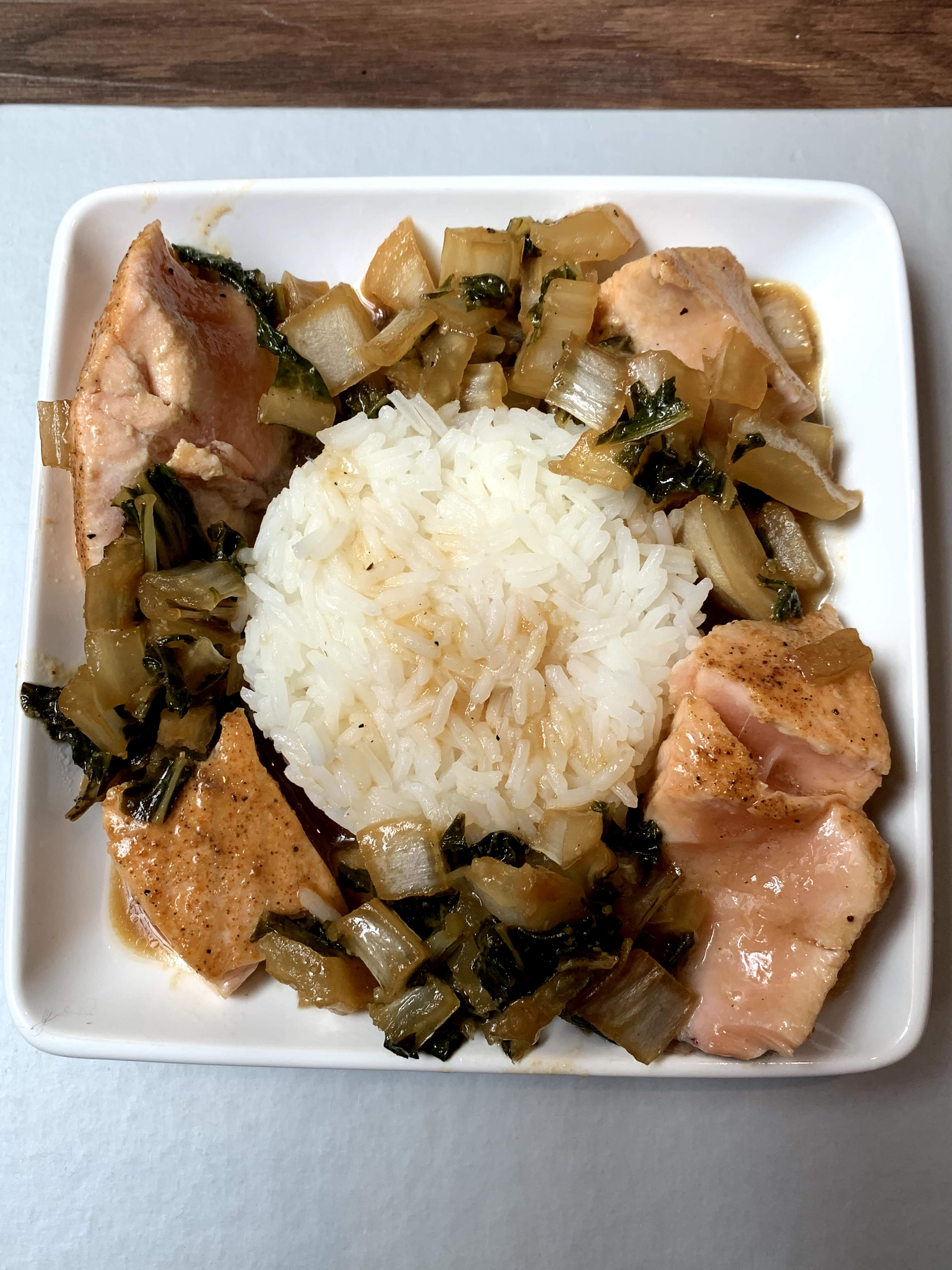 Salmon with Miso Sauce