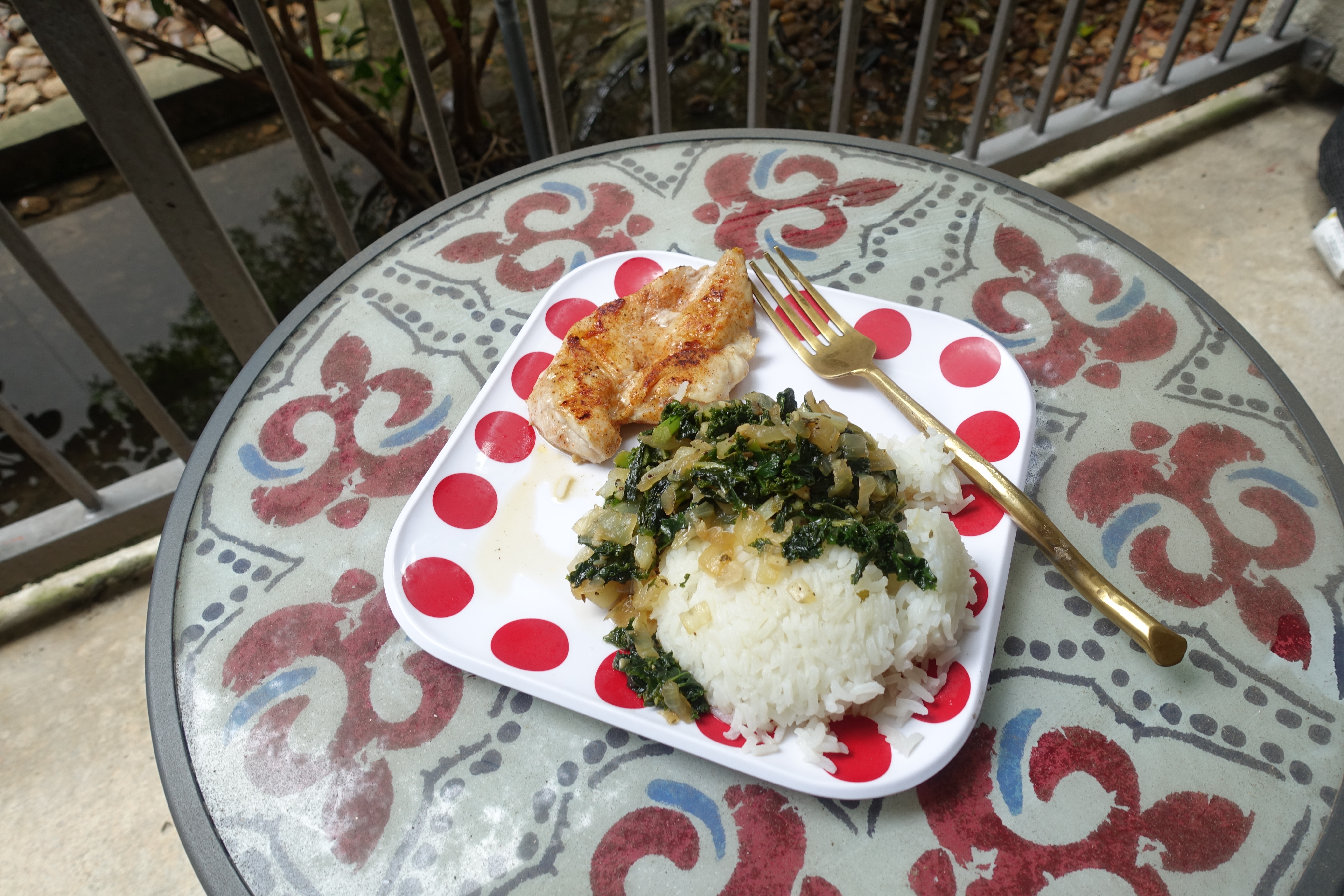 Pan Seared Chicken with Vegetables