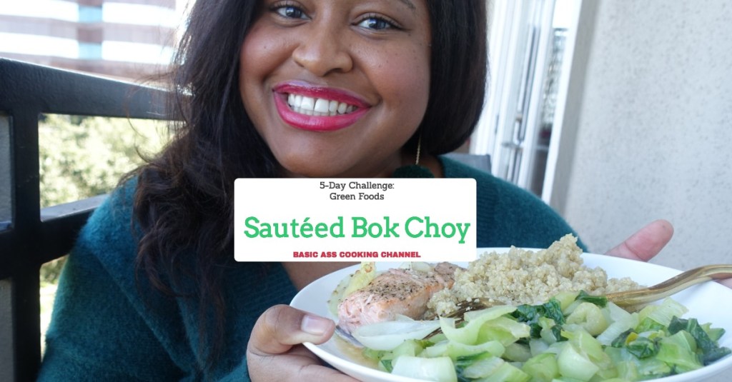 How to Cook Bok Choy {Day 1 of 5 Green Foods&nbsp;Challenge}