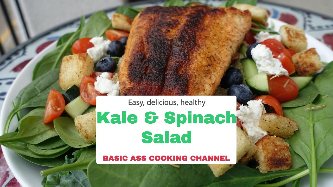 Kale and Spinach Salad