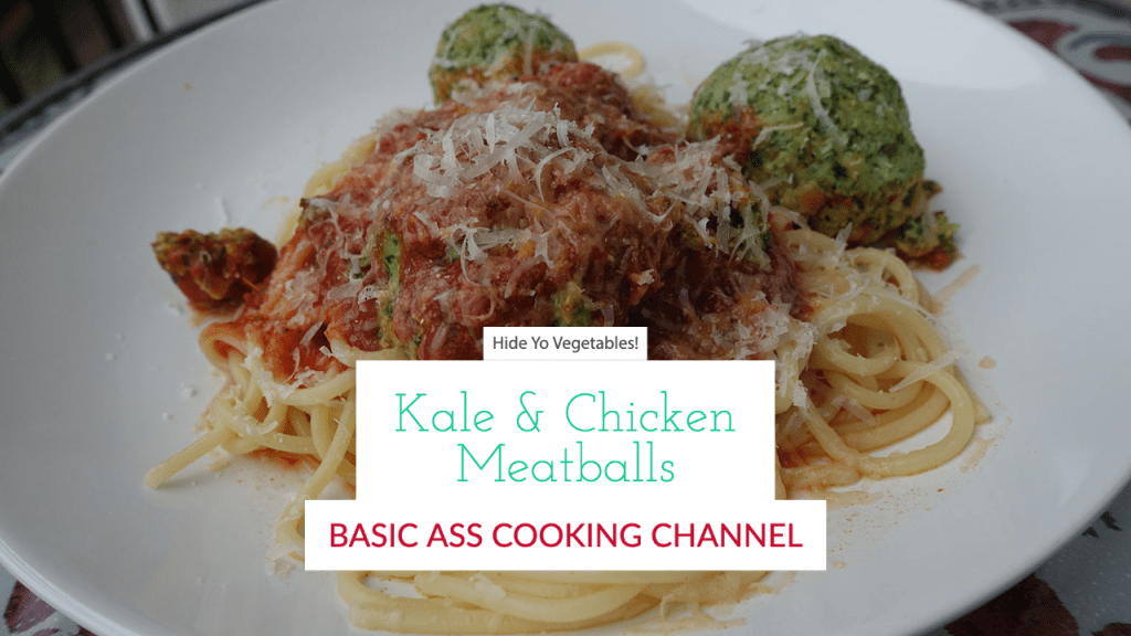 Kale and Chicken&nbsp;Meatballs