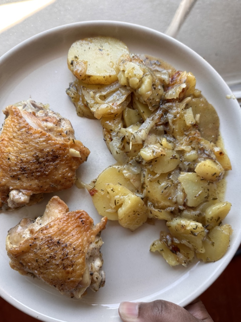 Stovetop Chicken and Potatoes