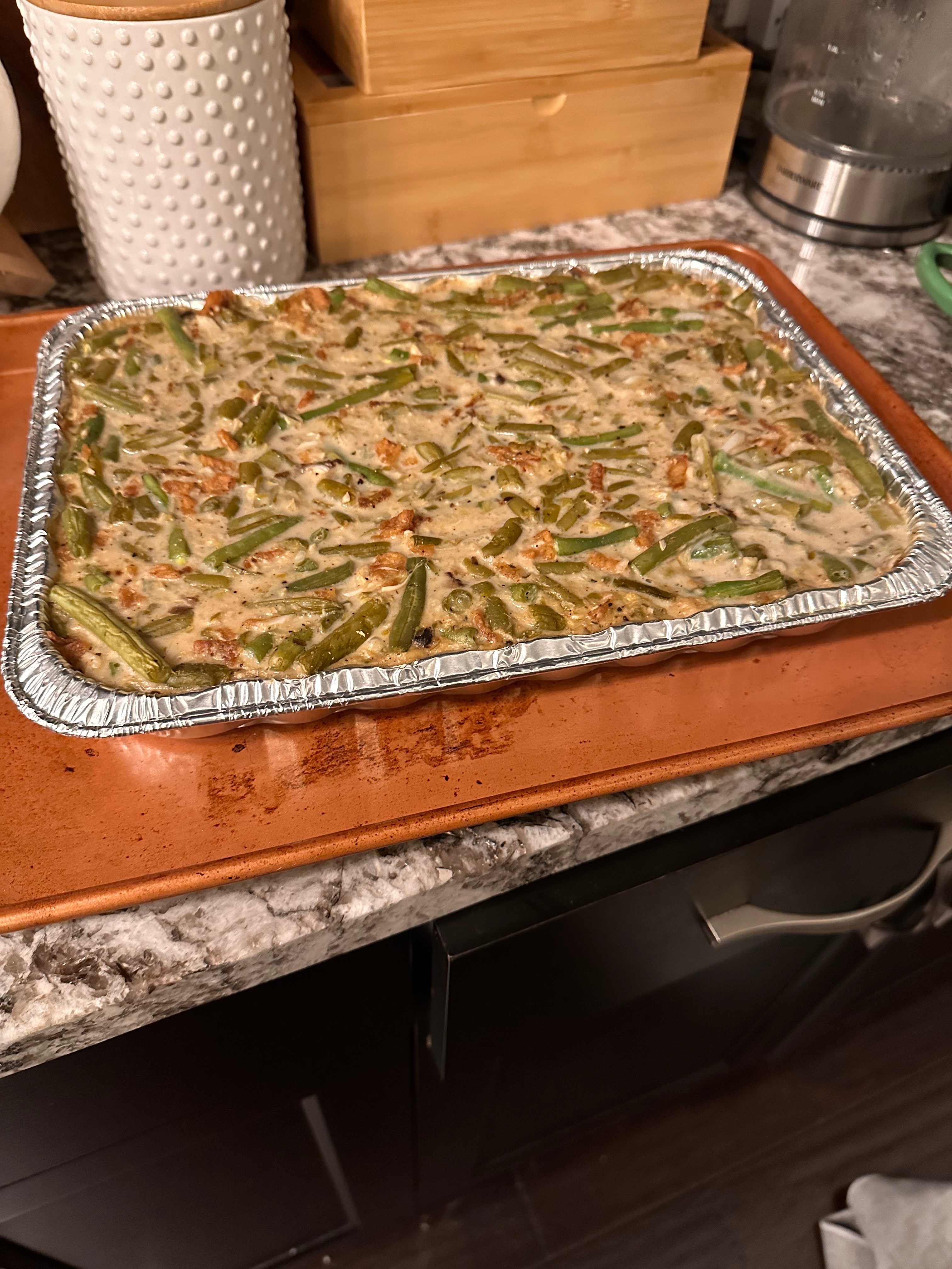 Upgraded Yet Classic Green Bean Casserole